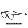 Occhiali da sole TR90 Fashion Square White Computer Eyewear Kids Anti Blue Light Glasses For Girls BoysOcchiali da sole