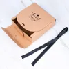 Present Wrap 5st/ Black White Kraft Paper Present Event Party Supplies Packaging Wedding Birthday Packing Box Support Custom 0207