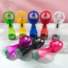 Party Favor Water Spray Cool Wentylator Handheld Electric Mini wentylator Przenośna letnia fajna mgły Maker Fan Sn4793