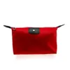 Women Travel Cosmetic Bag Mini Girl Makeup Bag Organizer Nylon Nylon Red Large Strice Zipper Bactistry Case300y