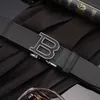 2023 Mens Automatic Buckle Belt Letter B Plaid Business Casual Pants Belt 6 Colors Designer Brand Jeans Waistband233U