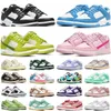 2022 Low Running shoes para hombres mujeres Negro Blanco Panda Photon Dust Universidad de Kentucky Rojo verde Brasil Chicago para mujer zapatillas deportivas al aire libre 36-46