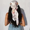 Scarves Silk Scarf And Wrap For Designer Kerchief Neck Head/Hair Bandana Handkerchief 90X90CM Headscarf