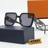 Merkzonnebril Designer zonnebril Hoogwaardige lenzenvloeistof Dames Heren Bril Dameszonnebril UV400 Lens Unisex met doos