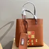 Borsa tote Borsa a tracolla Borsa a mano Borse per la spesa di grande capacità Verniciatura a spruzzo Coniglio Lettere di moda Donne Pochette ascellari Gancio Hardware con portamonete