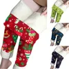 Kobiety legginsy Boże Narodzenie Zima Kobiety utrzymują ciepłą modę swobodne długie spodnie Slim Fit Under Warstwa Męskie Rajstopy termiczne mężczyźni