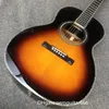 Guitare personnalisée, table en épicéa massif, touche en ébène, éclisses et dos en palissandre, guitare acoustique ooo de haute qualité 39",