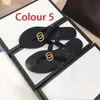 Männer Hausschuhe Frauen Schuh Strand Rutschen Flache Slipper Designer Schuhe Sandalen Dame Loafer Flip Flops Große Sommer Gummi Unten Metall Knopf Große größe 35-42 mit box