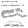 Capas de cadeira capa de sofá de canto de canto de canto de capa de fôlego de sofá de capa de capa para sala de estar para casa para sala de estar Protetor de mobiliário de jardim 230206