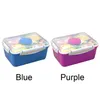 Dinnerware Sets Picnic With Dressing Cup Leak Proof Salad Container 1900ml Capacity Spoon For Lunch Large Bento Box Snack Reusable