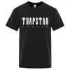 T-shirts pour hommes Trapstar London Undersea Blue T-shirt imprimé Hommes Été Respirant Casual Manches courtes Rue surdimensionnée Coton Marque L4ly # VXFU