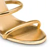 Women Women Sandal Rene-C Juniper Gold Gold Goldine Leather Sonchals Snake Smitly Summer Dress