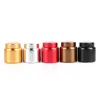 Latest Smoking Colorful Aluminium Alloy Seal Storage Dry Herb Tobacco Grind Spice Miller Jars Portable Bottle Handpipes Grinder Tank Container Accessories DHL