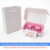 Gift Wrap White packaging Festival party gift box soap carton supports customized size and 0207