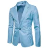 Мужские костюмы Blazers Slim Fit For Men Business Formal Pail Wedding Jackets Мужская модная пиджак куртка S5XL 230207