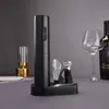 注入器ホイルカッターバキュームストッパーストレージベース5インチのワインコルクスクリューとベース付きワインオープナー