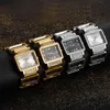 Zegarstka na rękę mody kobiety zegarki 2023 luksusowe złote srebrne zegarek top marki bransoletki prostokątne Prezent dla Montre femmewristwatches th