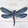 Trädgårdsdekorationer Metal Dragonfly Wall Artwork for Decoration Miniaturas Animal Outor Statyes and Sculptures Yard DecorationGarden