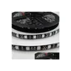 Led Strips 100M Waterproof 5M Black Pcb 60Led/M 5050 Smd 300 Flexible Strip Light Lamp Cool White/Warm White Dc12V Drop Delivery Lig Dhn4B