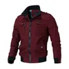 Mens Jackets Military Chaquetas Standup Collar Casual Coats High Quality Multipocket Tooling Spring Autumn 5 230207