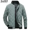 Jaquetas masculinas homens parkas winter inverno quente jaqueta de jaqueta e vento masculino masculino roupas de cor sólida fora de roupa de parkas à prova d'água 2330207