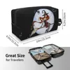 Cosmetic Bags Halloween Witch Moonlight Ride Travel Bag Goth Occult Toiletry Makeup Organizer Ladies Beauty Storage Dopp Kit