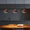 Pendant Lamps Nordic Wood Restaurant Brass Lamp Lights Japanese For Home Living Room Dining Table Bar Office Industrial Solid Modern