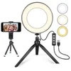 Vanity Lights Led Dimmable Selftimer Ring Light With Tripod And P O Studio Stand For Makeup Video Beauty Fill Drop Delivery Lighting Dh1Ma