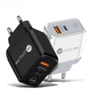 Type C Charger 20W 25W 18W EU US UK AC Snel PD QC3.0 Wall Chargers Adapter voor iPhone 11 12 Pro Max Samsung Tablet PC