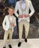 Herenpakken est patroon vader en zoon mannen bruiloft prom bruidegom smoking terno masculino slank fit blazer 3 stuks jas pant vest