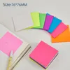 Geschenkpapier, 50 Stück, Lesehilfe-Highlight-Aufkleber, transparente fluoreszierende Index-Tabs, PET-Flaggen, Haftnotiz-Seitenmarkierung, Planer-Aufkleber