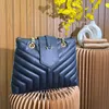 Loulou Puffer Designers Torby Kobiety na ramię luksusowe torebki meseger mody metaliczne torebki klasyczne sprzęgło crossbody ładne