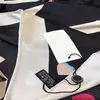 Kobiety letni szalik Projektant jedwabny szalik luksusowy litera z literą ręcznie haftowane 90 na 90 cm szal małe kwadraty