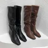 Boots Small Western Boots Korea 2022 East Gate Autumn Sleeve Women S Square Head Low Heel Motorcycle 220926