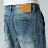 Men's Jeans Baggy Men Harem Pants Loose Fit Soft 2023 Streetwear Retro Blue Quality Brand Male Denim Trousers Oversize 42