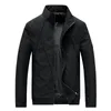 Men s jackor Luulla Brand Spring Solid Casual Bomber Jacket Coat Autumn MA1 Fashion Windproof Waterproof Coats 230207