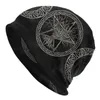 Bérets Triple Moon Goddess Moonlight pentagram pagan wiccan beanie slouchy tendance hiver