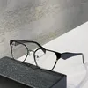 Sunglasses Frames Men Women Classic Acetate Square Optical Read Eyeglasses PR63 Brand Designer Vintage Myopia Prescriptions