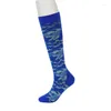 Chaussettes De Sport Compression Femme Cyclisme Sport Sock Drop 20-30mmhg Medias De Compression