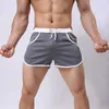 Pantaloncini da uomo New Beach Short Trunks Summer Casual Sexy Mens Quick Dry Abbigliamento Holiday Black For Male Y2302