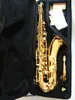 802 Tenor Saxophone BB Gold Lacquer Sax Tenor Musical Musical Musical مع Case Phatpiece4711177