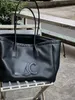 Sac fourre-tout à cordon de luxe de grande capacité, sac à bandoulière en cuir souple