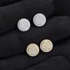 Pass Diamond Test S925 Sterling Gümüş Moissanite Küpe Çıtaları Erkekler İçin Güzel Hediye Kadınlar Alerjik Ücretsiz