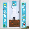 Christmas Decorations Xmas Banner Wall Hanging Door Curtain Home Window Party Painting