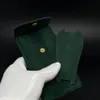 2022 Top luxe groene papieren geschenk horloges dozen lederen taskaart voor Rolex Watch Box251K