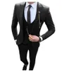 Herrdräkter 3 stycken Mens Slim Fit Business Groom Colorful Costume Homme Tuxedos för formell bröllopsdräkt (Blazer Pants Vest)