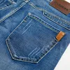 Erkekler Kot Yaz Erkekler İnce Denim Şort İş Gündelik Moda Gevşek Streç All Maç Kot Pantolon Erkek High-End Marka Beş Noktalı Pantolon 230207