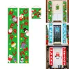 Christmas Decorations Xmas Banner Wall Hanging Door Curtain Home Window Party Painting