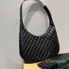 mode dames luxe diamant onderarm tas 2 in 1 designer zak retro tassen 22 capaciteit handtassen schouderleren tote draagbaar