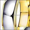 Кольца ленты вольфрам свадебные женские украшения золотые годовщины мужской карбид.